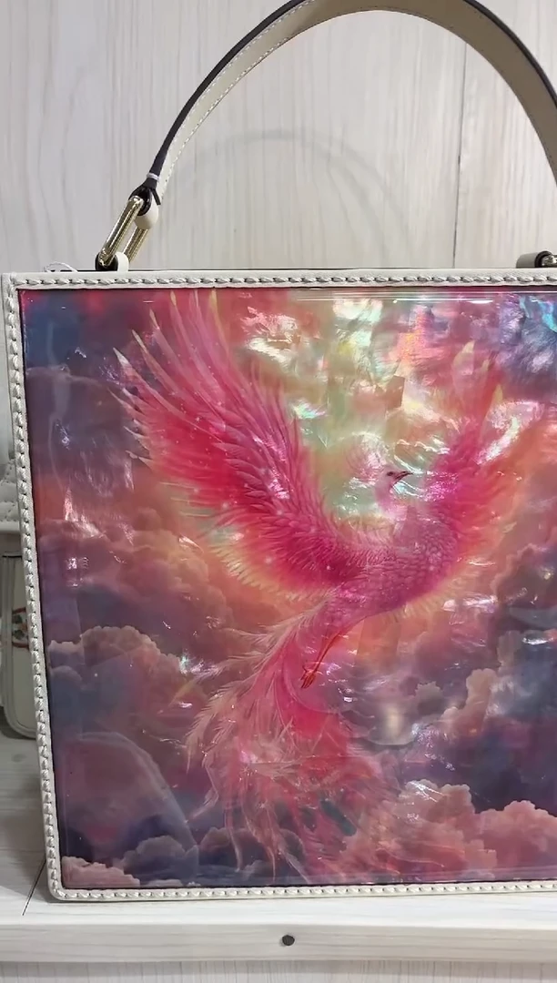 织物那****）粉色凤凰