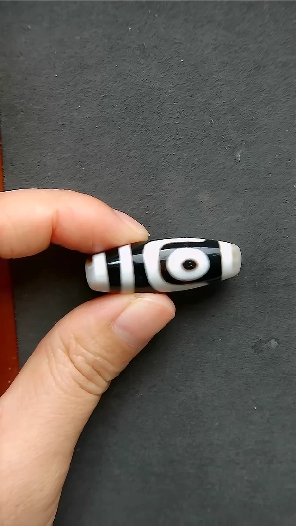 【闪购商品】玛瑙/玉髓珠宝半成品未镶嵌任晓攀两眼12*35