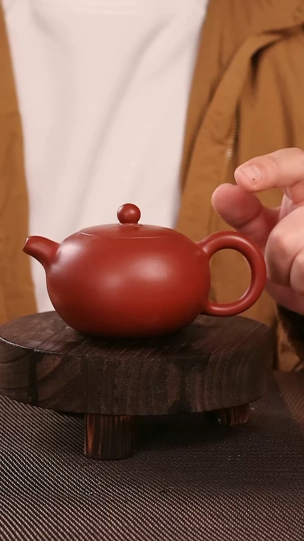 茶杯紫砂紫砂刻绘茶壶扁西施