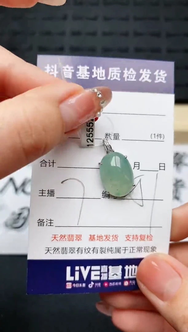 【闪购商品】翡翠颈饰银S925镶嵌..........