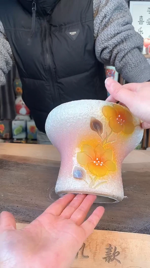 【闪购商品】摆件4-17口17高14微瑕  一个