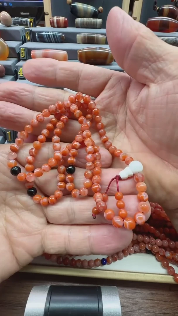 未镶嵌手链玛瑙/玉髓手串