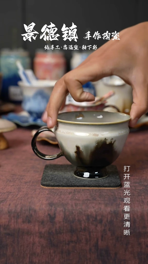 原创景德镇手工高温陶瓷255