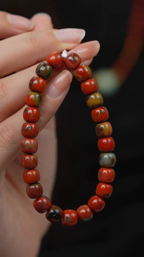 未镶嵌A11（多样性发一件）南红玛瑙单圈