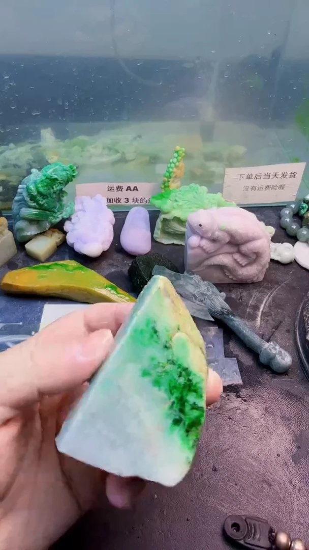 翡翠挂件未镶嵌用****6天然翡翠121