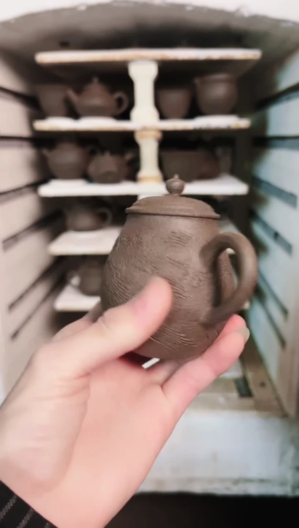 【闪购商品】冰碛岩陶制手工壶