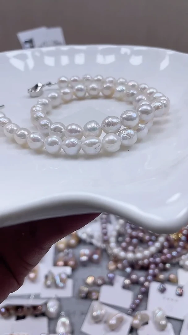 未镶嵌项链淡水珍珠【纯恬饰品】