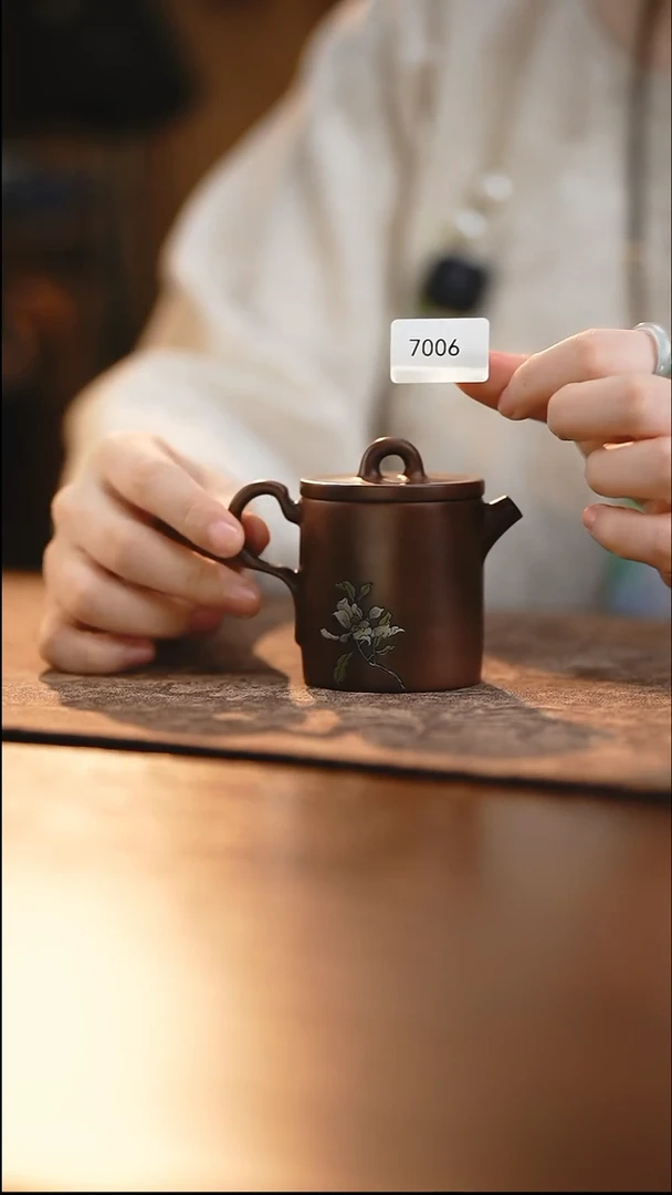 雲梦茶器紫陶茶壶7006