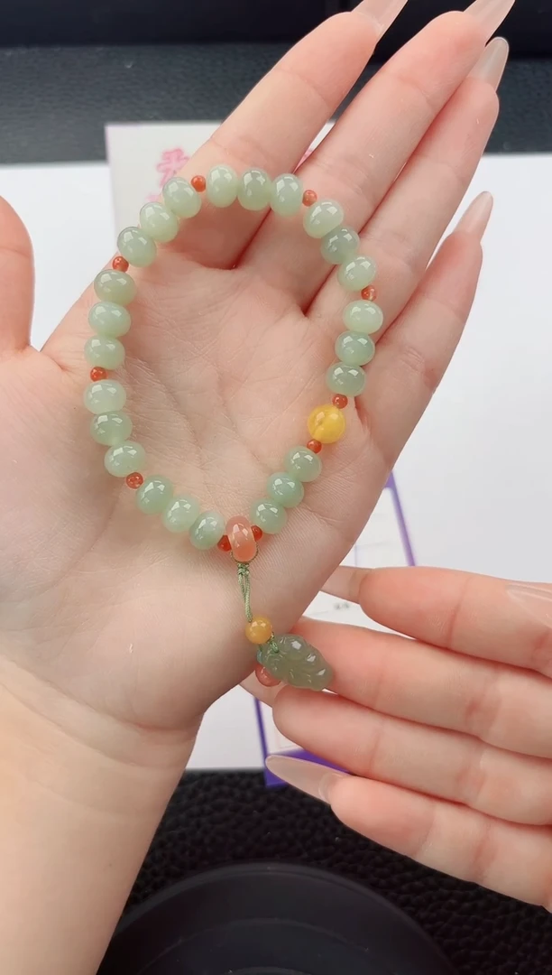 未镶嵌手串和田玉嗨购微色差T