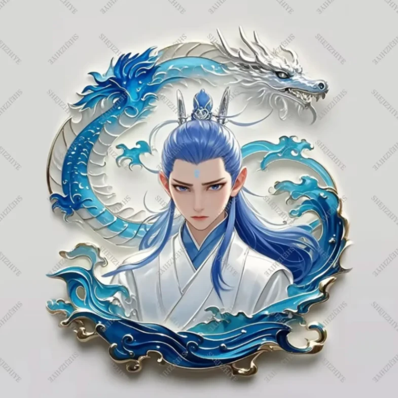 【已授权包邮】哪吒之魔童闹海 哪吒 金属冰箱贴 同人周边