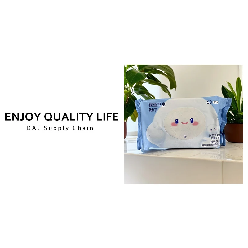 【外贸级品质】高效清洁高端卫生湿巾60片