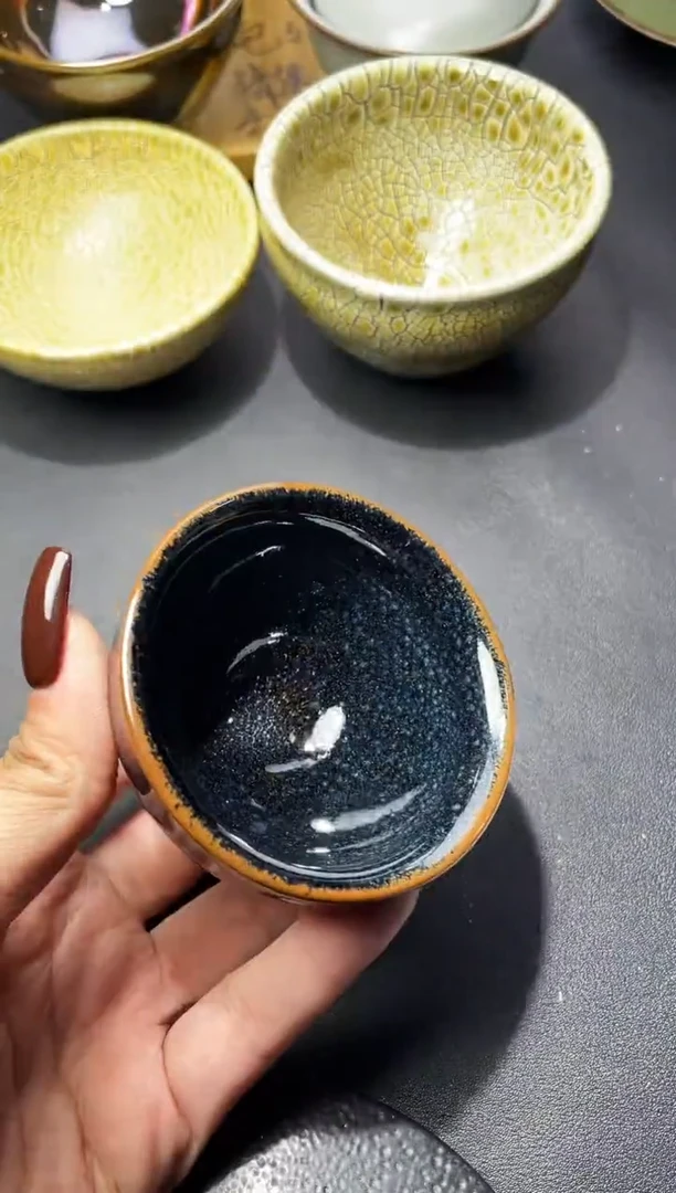茶盏229叶紫建盏