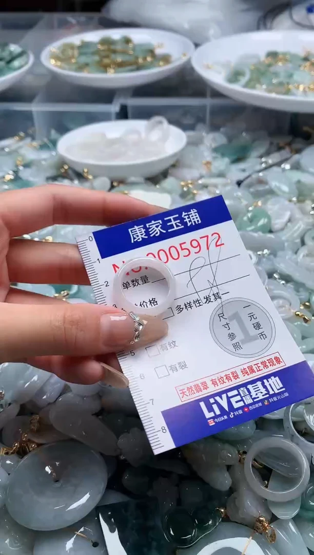 翡翠未镶嵌吊坠(不含链)5972
