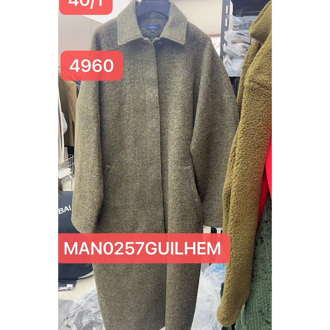 【soeur】25秋冬 MAN0257GUILHEM 巴黎设计师毛呢外套