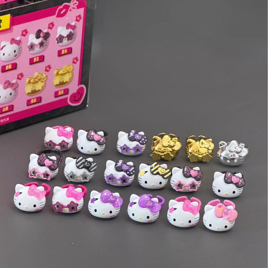 Hello Kitty街头潮变系列萌趣豆手办公仔潮玩代拆盲盒