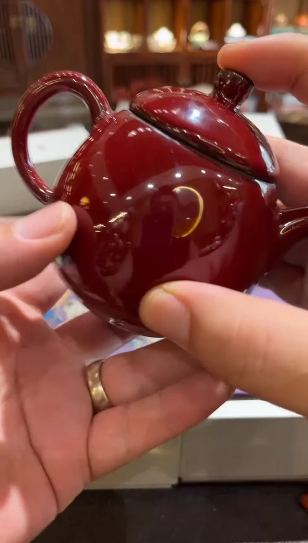 庄红龙蛋壶茶具茶具