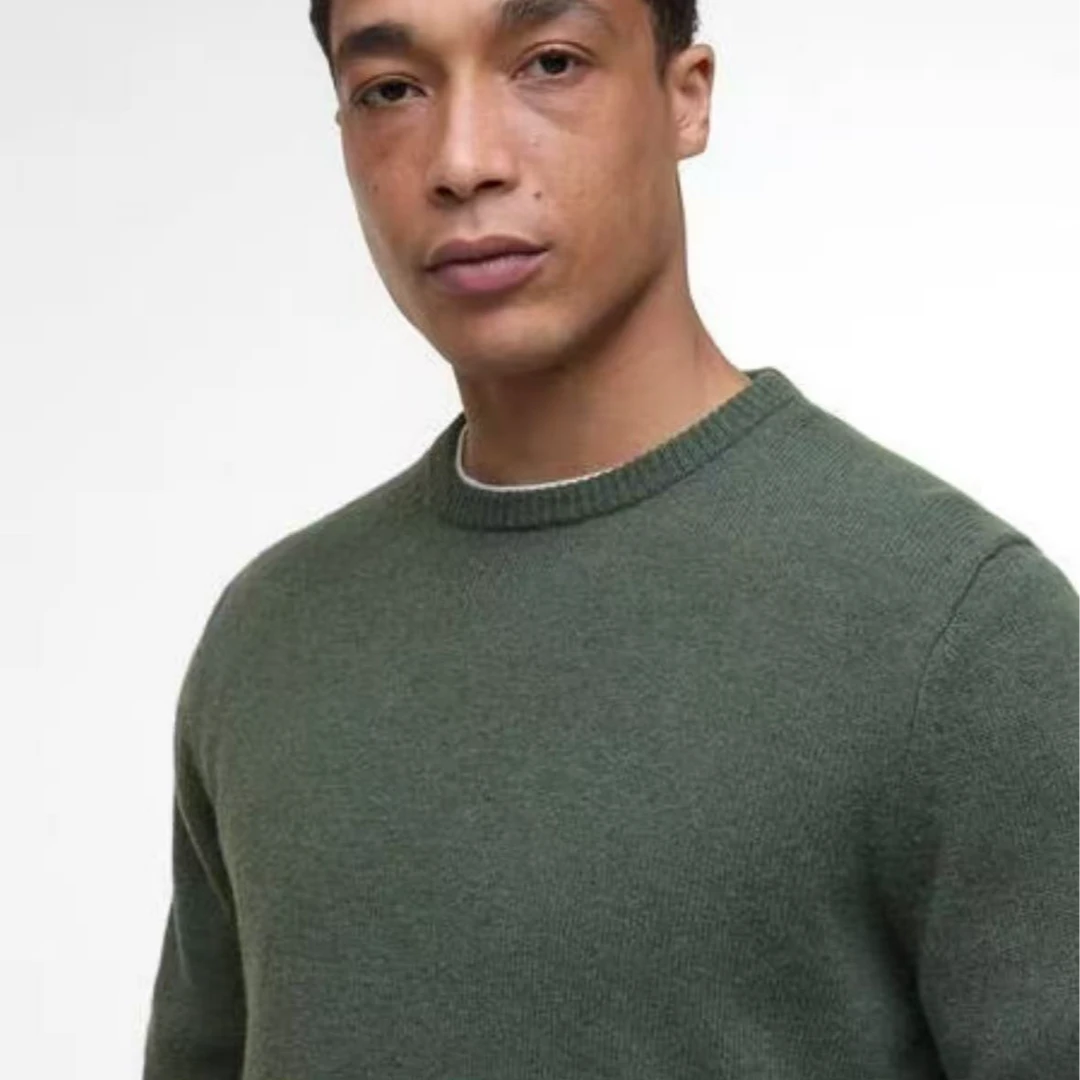 Barbour Essential Patch Crew针织毛衣 超舒适 两色可选 0584