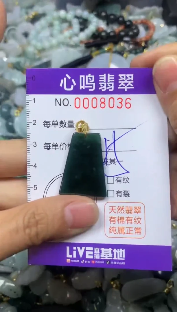 【闪购商品】翡翠颈饰未镶嵌闪购008036