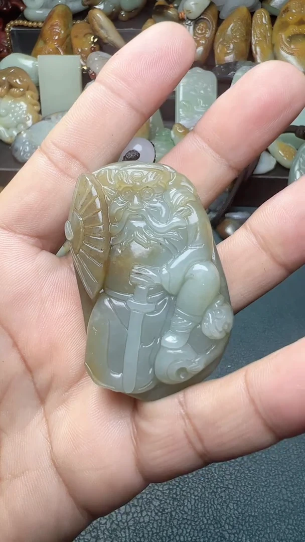 未镶嵌和田玉把件-