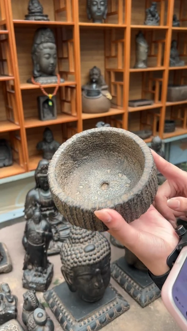 陶土【火山泥】小石钵