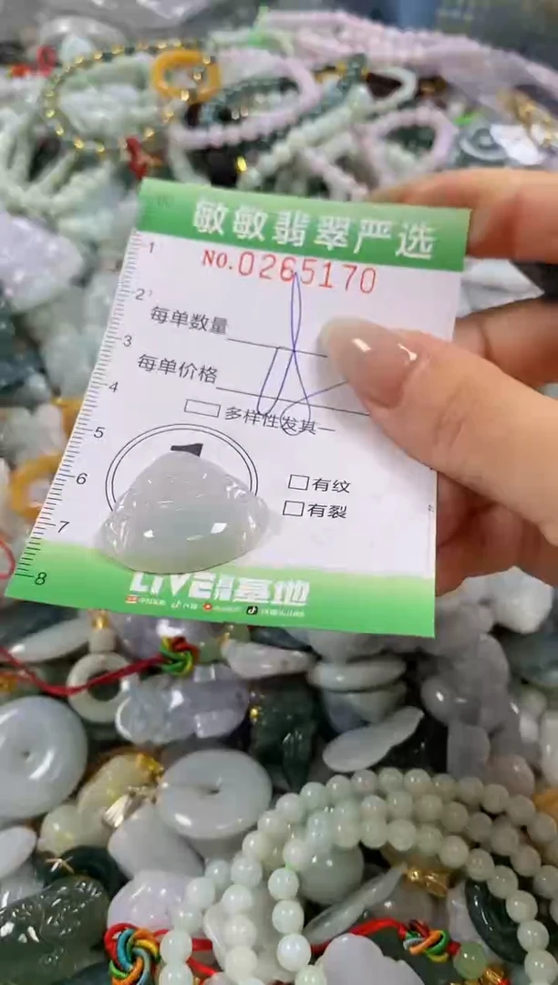 翡翠未镶嵌颈饰闪购0265170