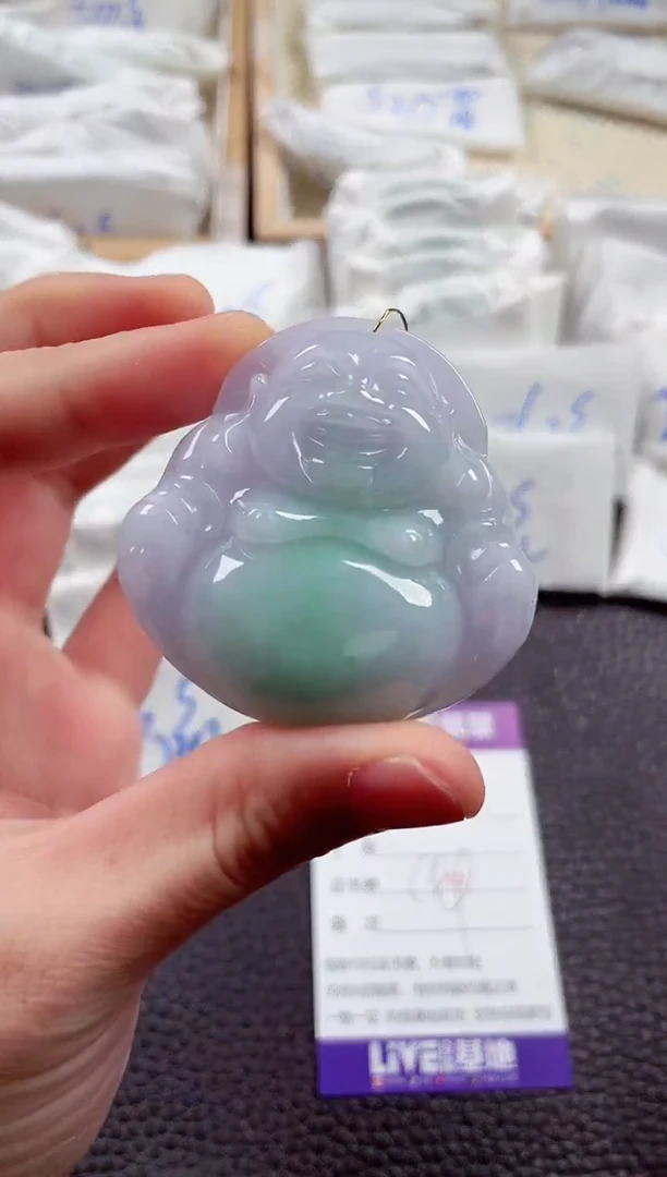 翡翠未镶嵌颈饰00004087