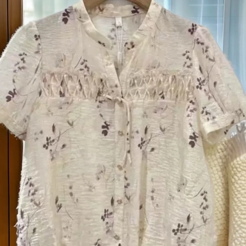 24077时尚小衫衬衫