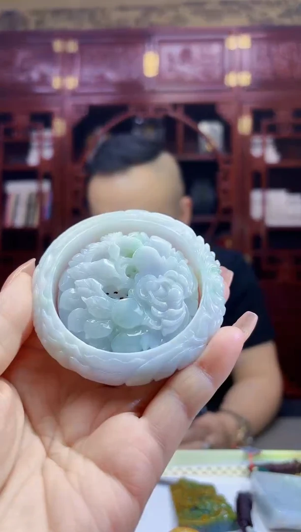 定制翡翠未镶嵌0702/Y/发其一件/