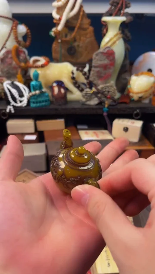 裸石蜜蜡未镶嵌小熊拖鞋直播精选推荐