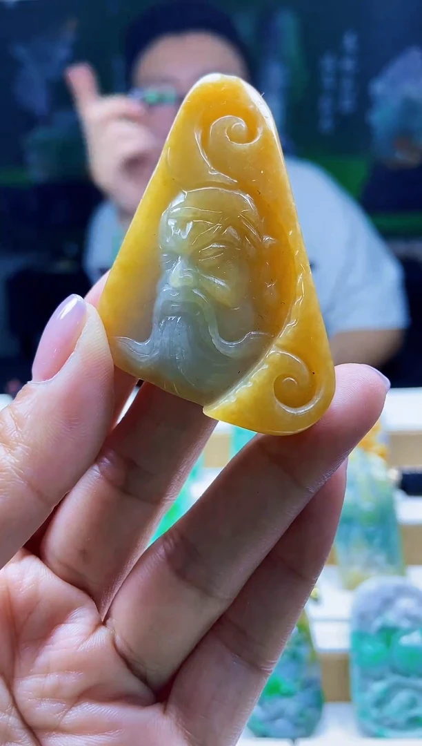 未镶嵌挂件翡翠翡翠A货