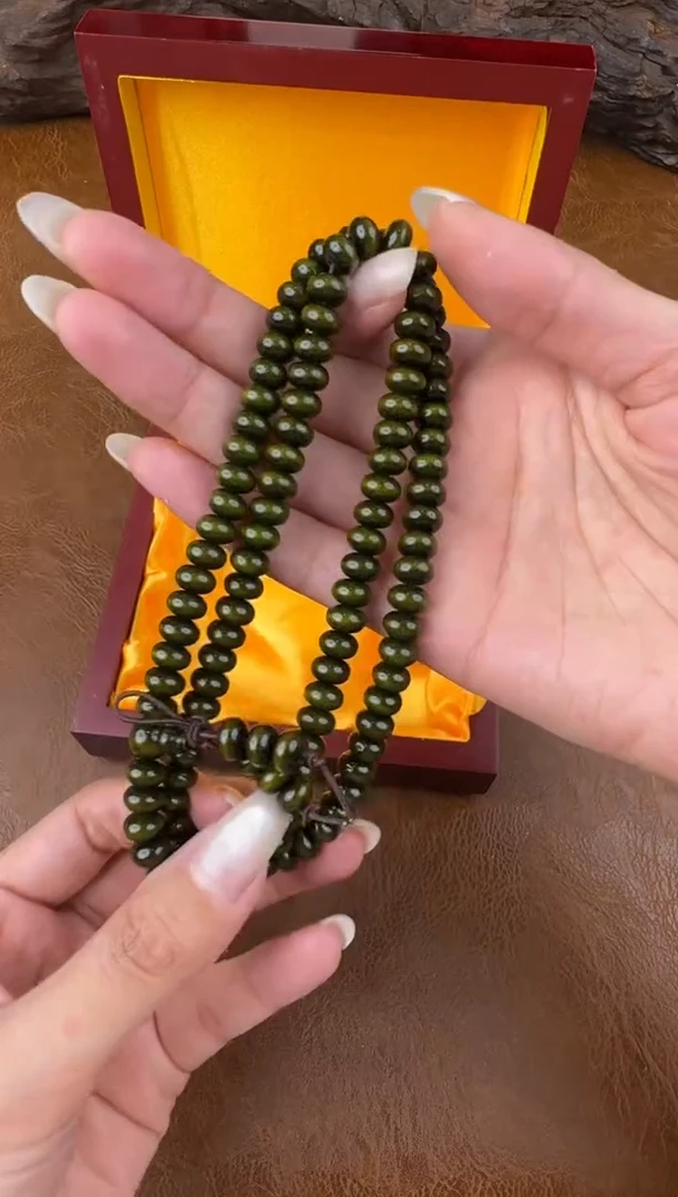 墨韵阁文玩绿檀链接@@YS1495