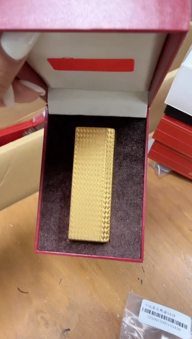 纯铜48 卡家金色五角编织