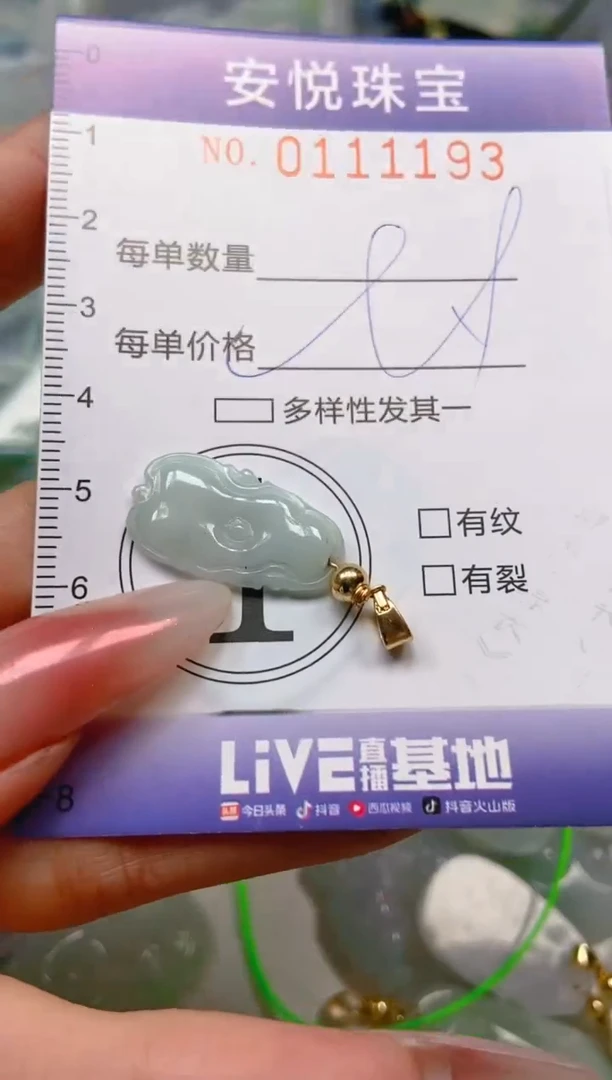 【闪购商品】翡翠颈饰未镶嵌闪购0111193