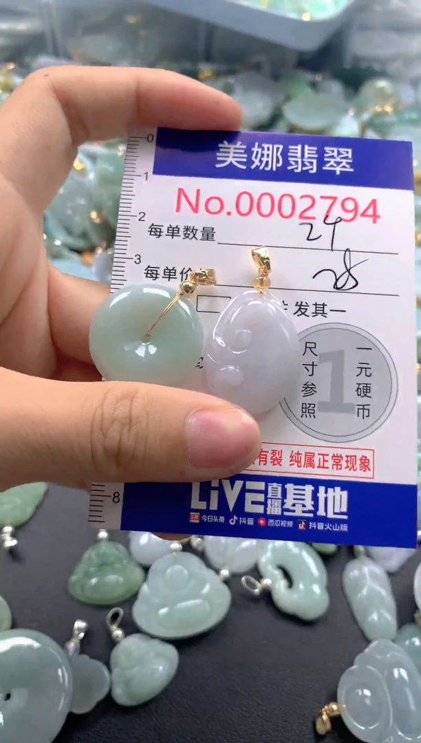 颈饰未镶嵌翡翠2794
