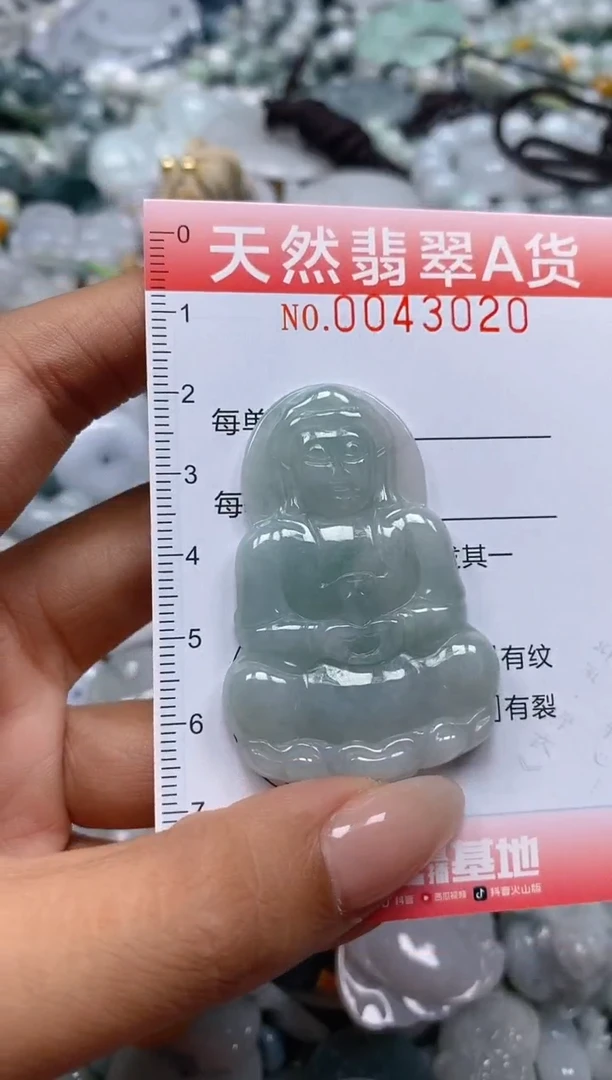 翡翠未镶嵌颈饰闪购0043020