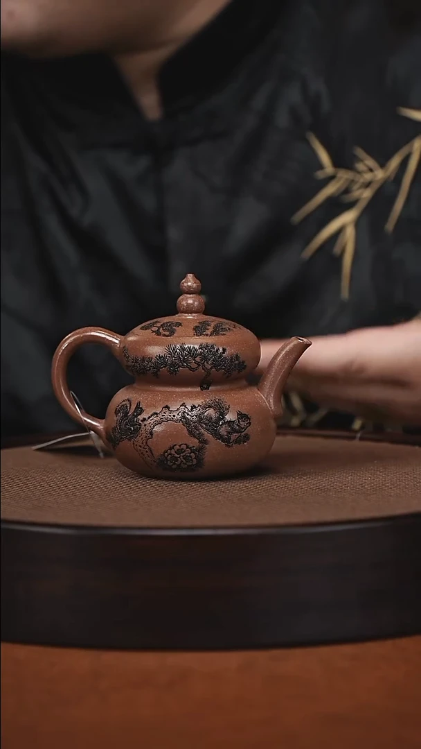 茶壶紫砂原矿紫砂壶