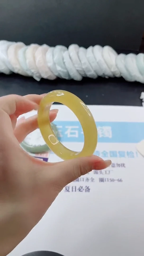 未镶嵌手镯石英质玉多样性发货V293
