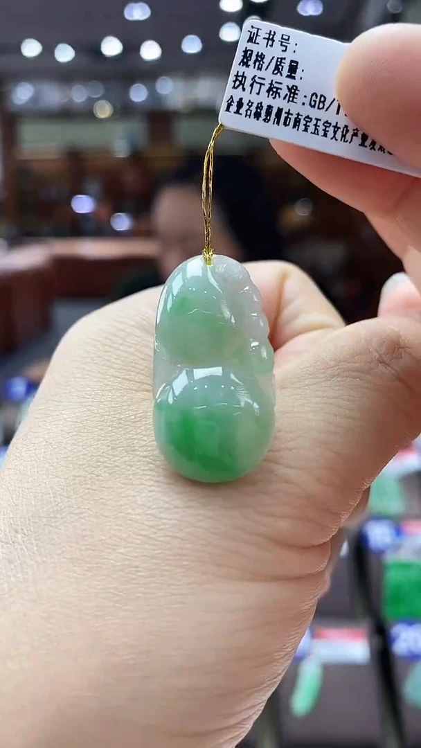 颈饰未镶嵌翡翠葫芦