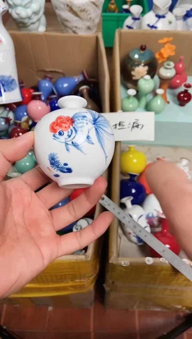 【闪购商品】摆件1.31晚景德镇手工陶瓷摆件