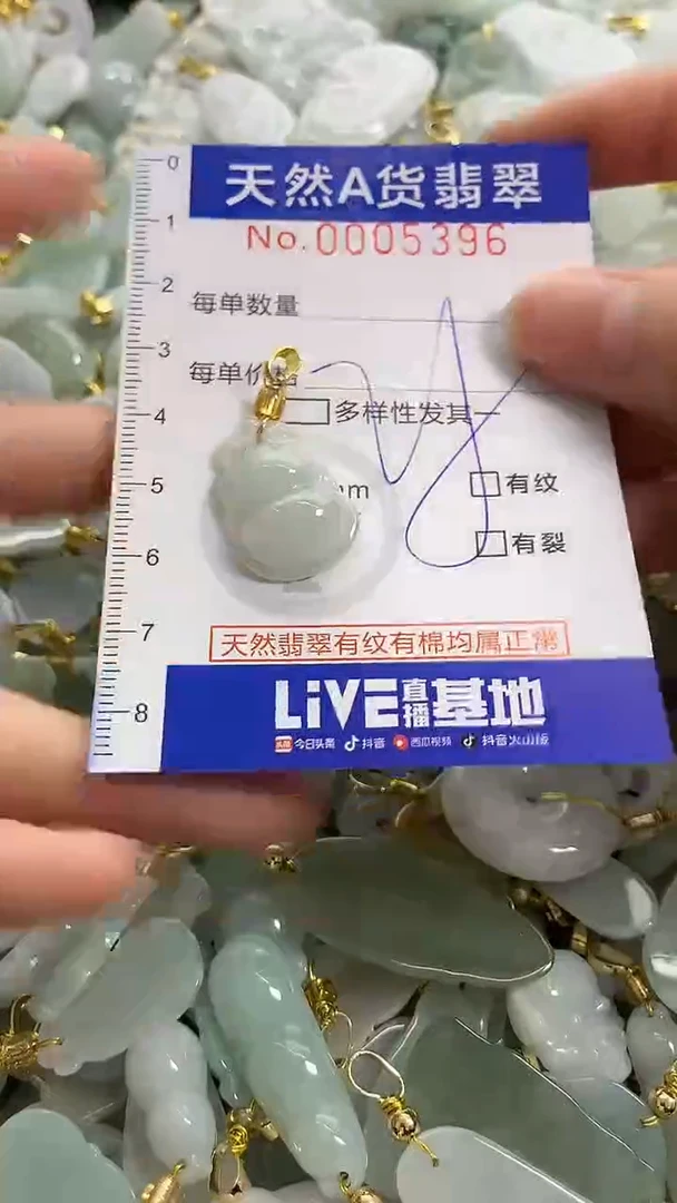 颈饰未镶嵌翡翠天然A货翡翠