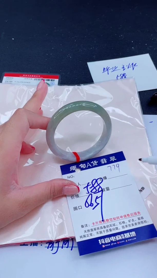 未镶嵌手镯翡翠588