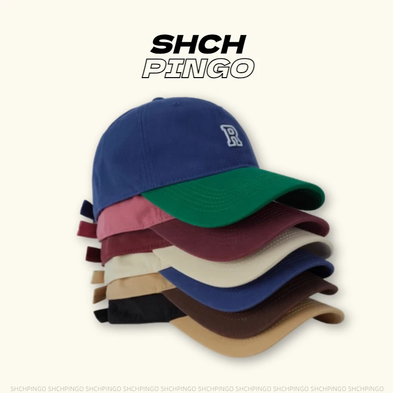 棒球帽男女字母帽子日系韩版休闲户外运动春夏简约夏季百搭ins