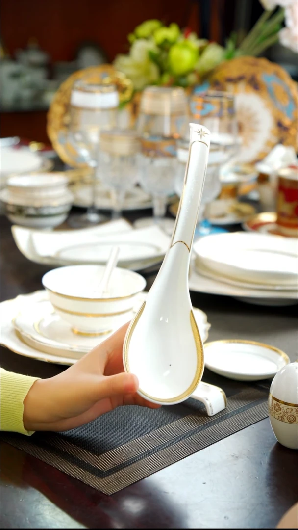 瓷片大勺1个 福利款