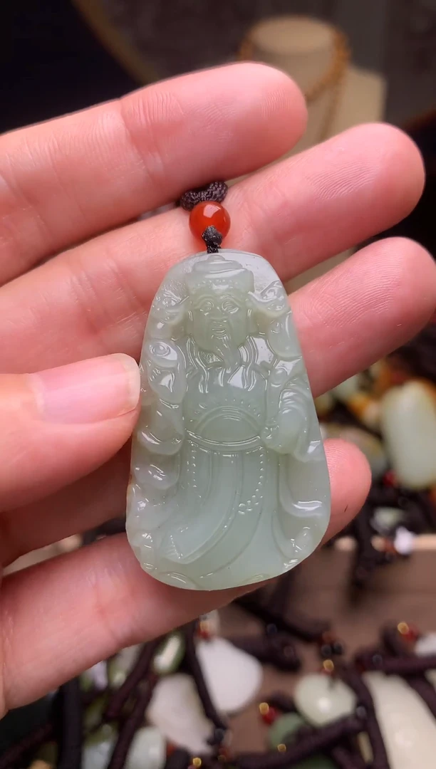 颈饰未镶嵌和田玉新疆料青海料清水和田玉吊坠