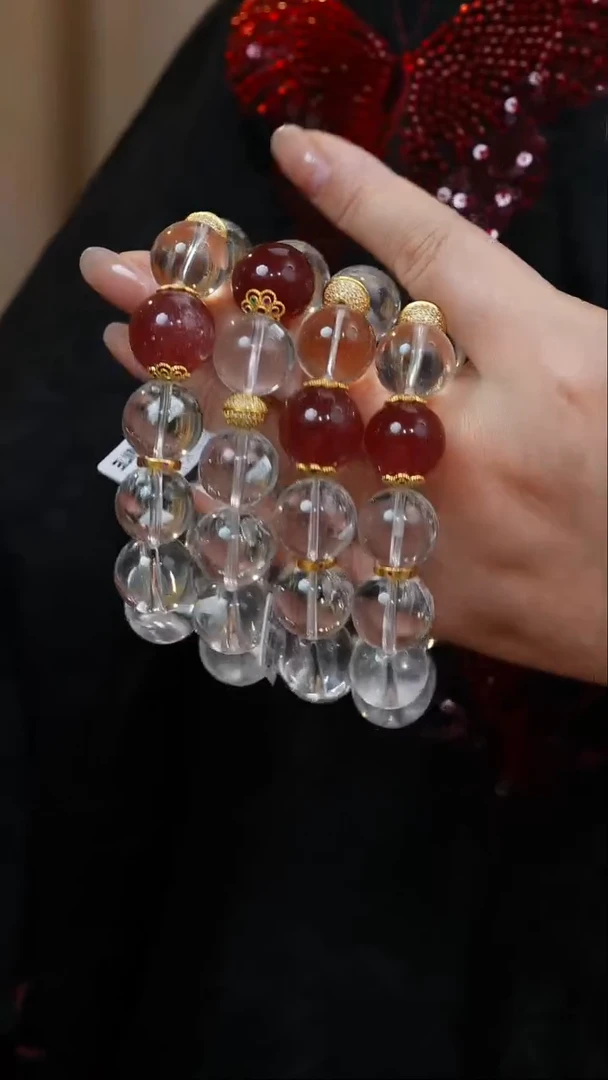 手串未镶嵌水晶006白水晶手串多样性发货一件