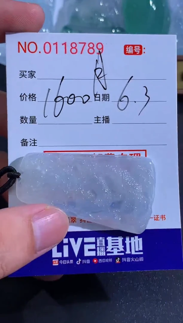 翡翠未镶嵌颈饰新