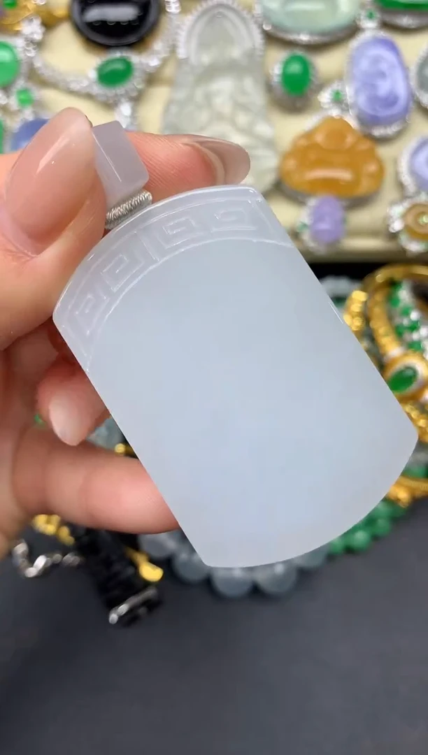 翡翠未镶嵌颈饰16-雪姐翡翠天天见