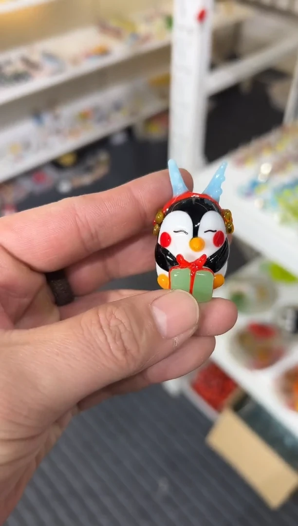手工艺品琉璃萌**?企鹅