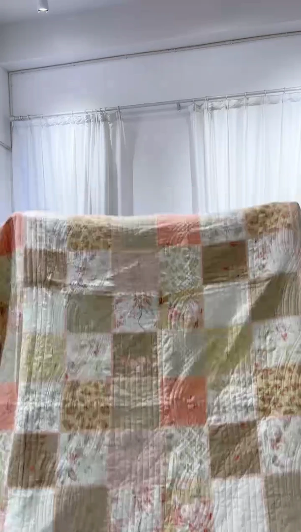 棉200*230纯棉床盖133号微瑕