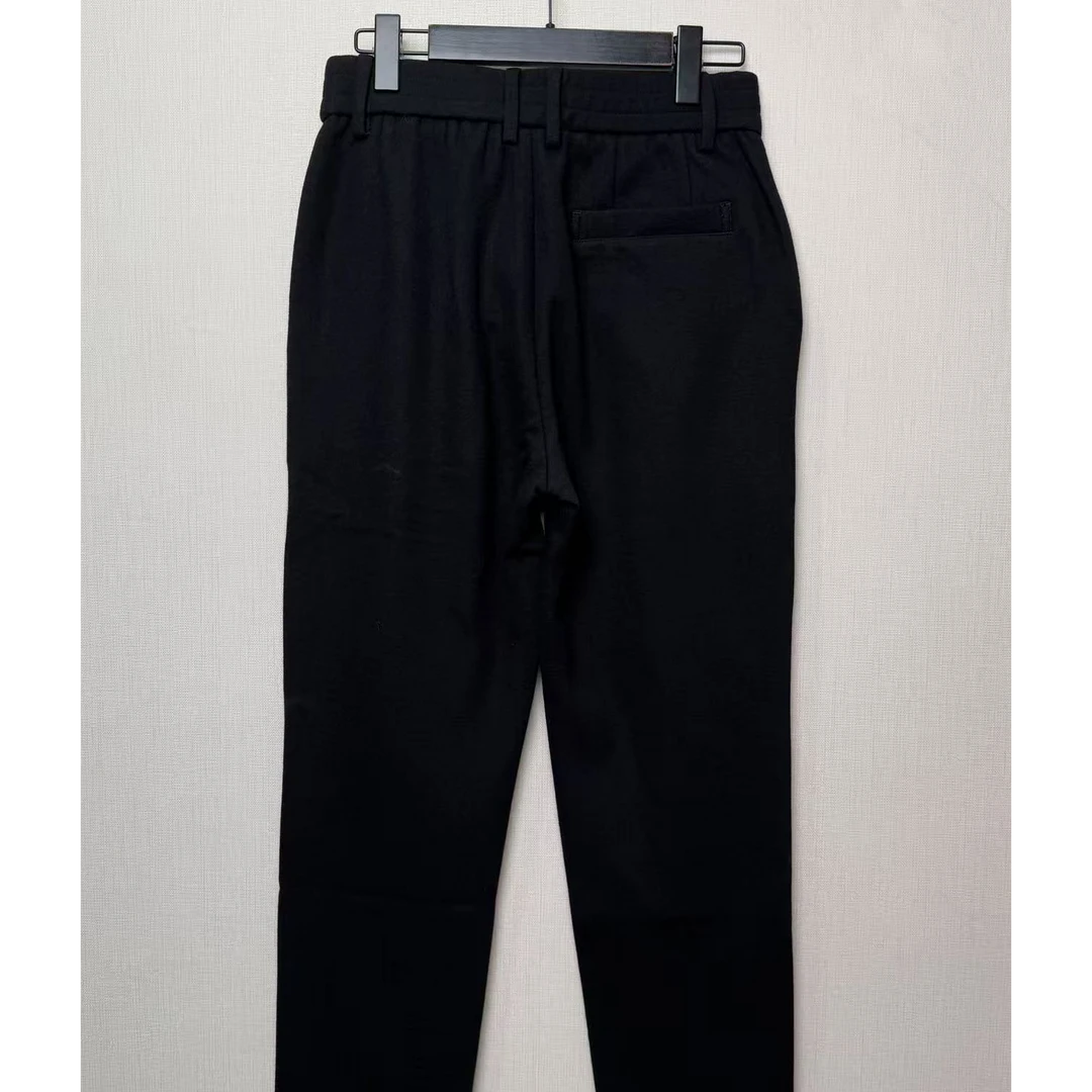 北纬三十度休闲裤男士亲肤休闲裤长裤裤子刺绣时尚31675